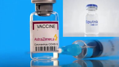 صورة نتائج مثالية للاستخدام المشترك للقاحي “أسترازينكيا” و”سبوتنيك لايت”
