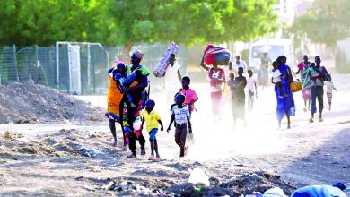صورة 20 ألف شخص فروا من السودان إلى تشاد