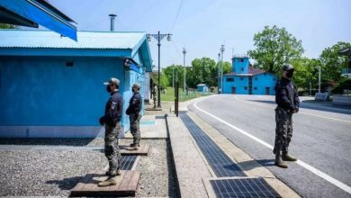 صورة احتجاز جندي أمريكي عبر الحدود إلى كوريا الشمالية