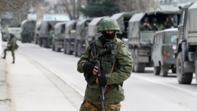 صورة كييف تشكك في تراجع الروس وتشير لبقاء جنود في خيرسون
