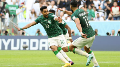 صورة الأخضر  السعودى يقهر رفاق ميسي في كأس العالم 2022