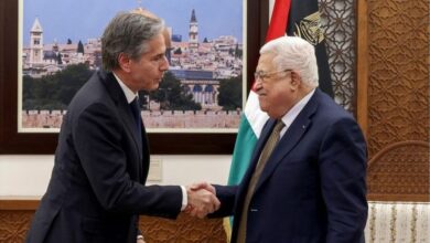 صورة وزير الخارجية الأمريكي يعتبر المستوطنات الإسرائلية تعرقل عملية السلام الإسرائيلي الفلسطيني