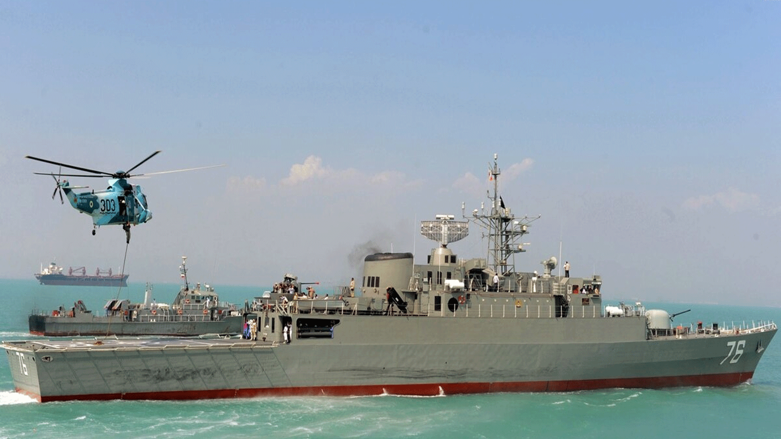 صورة تحركاتٌ إيرانية مريبة في الخليج وبحر العرب والبحر الأحمر