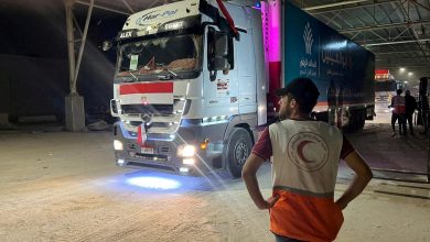 صورة 20 شاحنة مساعدات إضافية تدخل قطاع غزة