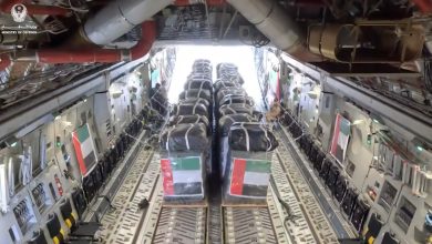 صورة الإمارات ومصر تنفذان الإسقاط الجوي الـ 11 للمساعدات الإنسانية شمال قطاع غزة